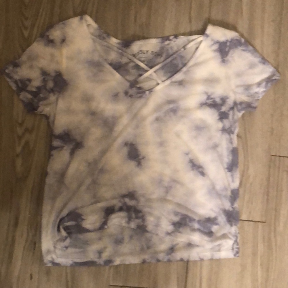 🌊☁️ Aeropostale tiedye seriously soft croptop